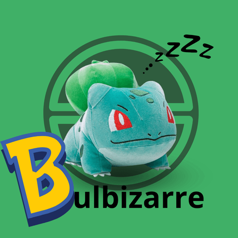 Peluche Pokémon - Bulbizarre - 21cm