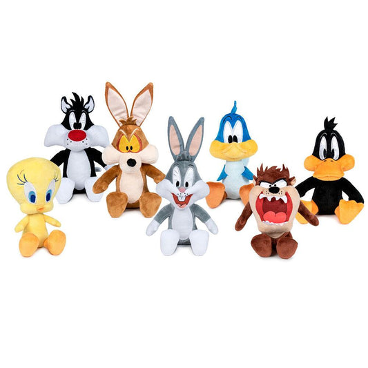 Lot de 7 Peluches Looney Tunes - La Crypte Enchantée