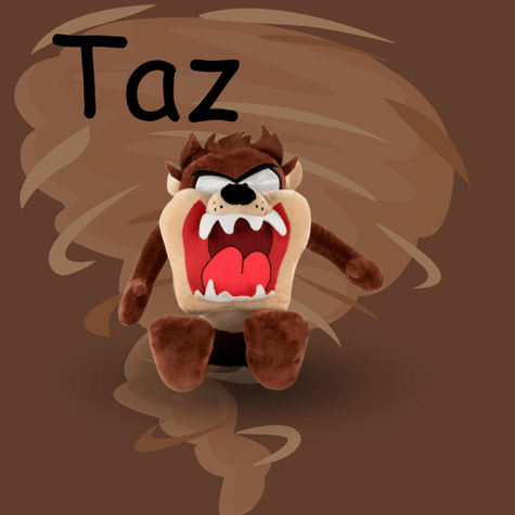 Taz, le diable de Tasmanie - La Crypte Enchantée